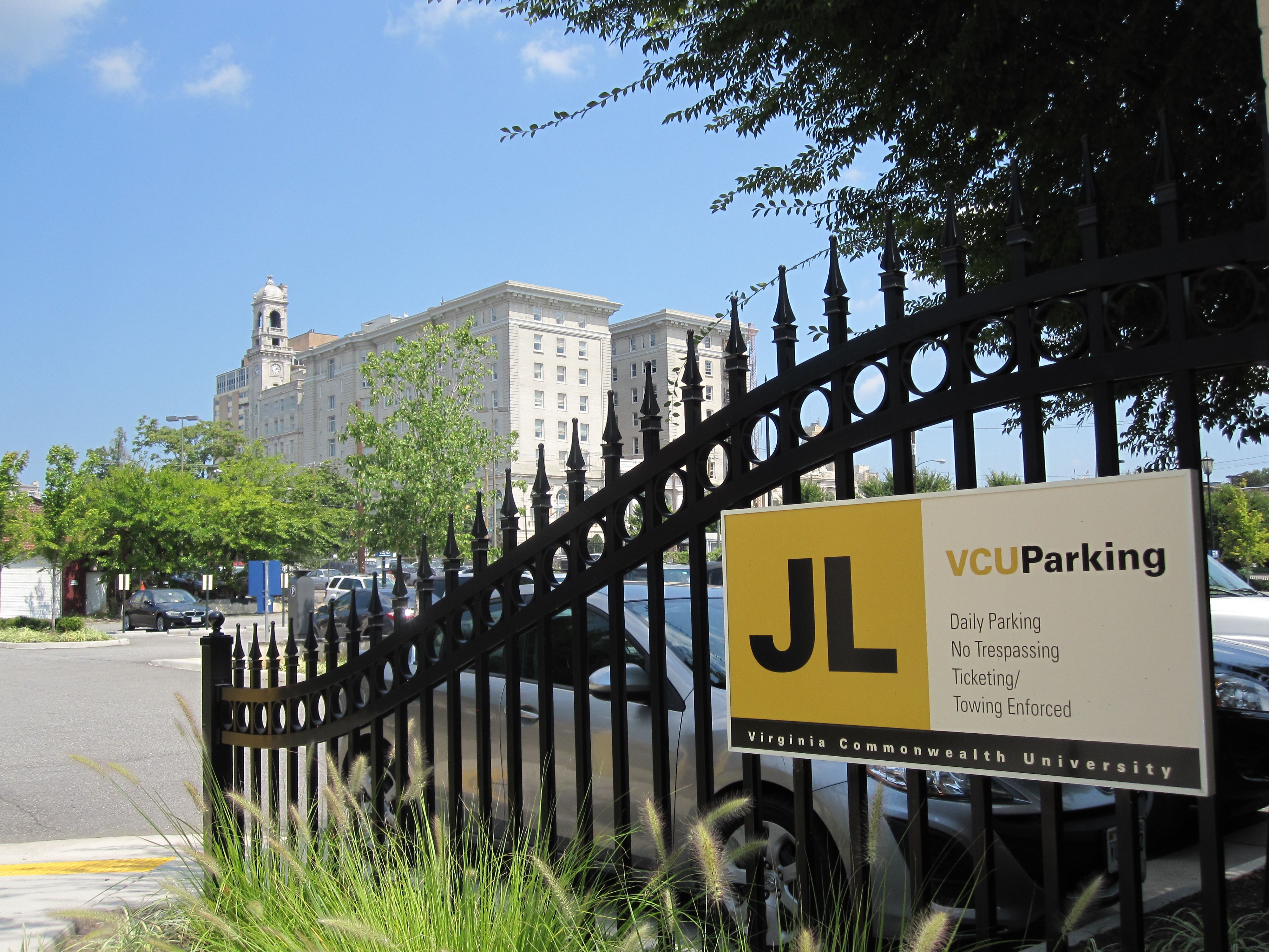 Front view of JL Lot